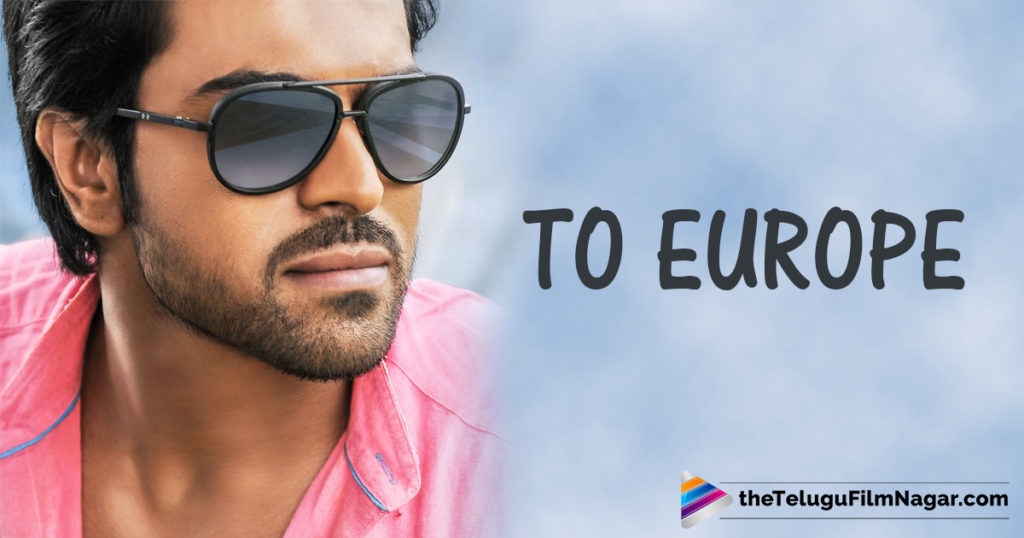 ram charan to leave for europe