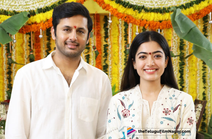 Nithiin Starts Latest Project Bheeshma,Telugu Filmnagar,Telugu Film Udates,Tollywood Cinema News,2019 Latest Telugu Movie News,,Bheeshma Movie Launched,Nithiin New Movie Bheeshma Launched,Nithiin and Rashmika New Movie Updates,Nithiin Bheeshma Movie Shooting Schedule
