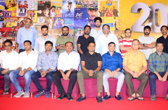 Sri Venkateswara Creations 20 Years Celebrations Press Meet Images, Sri Venkateswara Creations 20 Years Celebrations Press Meet Photo Gallery, Sri Venkateswara Creations 20 Years Celebrations Press Meet Photos, Sri Venkateswara Creations Press Meet Pics, Sri Venkateswara Creations Press Meet Stills, Sri Venkateswara Creations Team Stills From Press Meet, Telugu Filmnagar, Tollywood Celebs Photos, Tollywood Photo Gallery