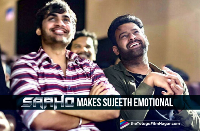 2019 Latest Telugu Film News, Telugu Film Updates, Telugu Filmnagar, Tollywood Cinema News, Saaho Sujeeth Thanks Prabhas Fans, Saaho director Sujeeth pens an emotional message for Prabhas Fans, Sujeeth Thanks Fans, Saaho Movie Latest News, Sujeeth Tweets,Sujeeth on Twitter Thanks Fans