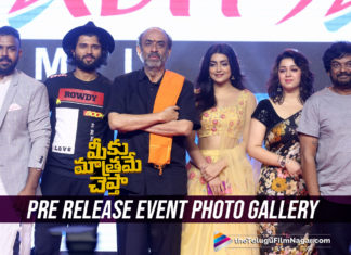 Meeku Maathrame Cheptha Pre Release Event Photo Gallery, Meeku Maathrame Cheptha Movie Pre Release Event Photos, Meeku Maathrame Cheptha Telugu Movie Pre Release Event Images, Meeku Maathrame Cheptha Telugu Movie Pre Release Event Stills, Latest Telugu Movie Photos, Telugu Filmnagar, Tollywood Celebrities Photos 2019, Tollywood Photo Gallery