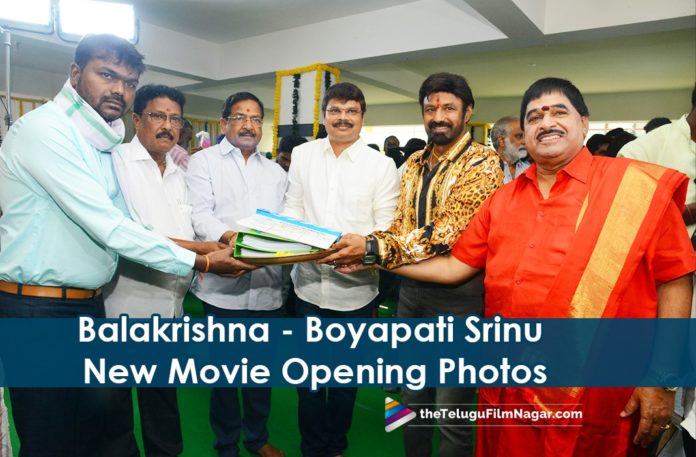 Balakrishna - Boyapati Srinu New Movie Opening Photos