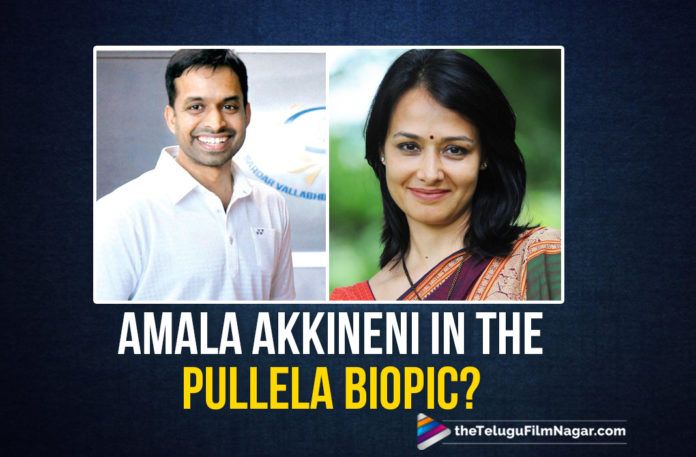 Amala Akkineni To Star In The Pullela Biopic?,Latest Telugu Movies News, Telugu Film News 2019, Telugu Filmnagar, Tollywood Cinema Updates,Akkineni Amala Challenging Role,Amala Akkineni Next Interesting Role,Amala Akkineni Recent News