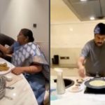 Megastar Chiranjeevi Cooks Dosa For His Mom As He Takes Up The #BetheREALMAN Challenge