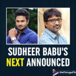 Sudheer Babu And Director Mohan Krishna Indraganti Team Up For The Third Time