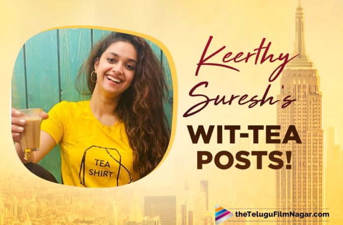 Keerthy Suresh And Her Quali-Tea Promotions For Miss India Are Unmissable