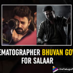Cinematographer Bhuvan Gowda, Cinematographer Bhuvan Gowda Roped In For This Prabhas Starrer, Director Prashanth Neel, Director Prashanth Neel Salaar, Latest Tollywood News, Prabhas Next Upcoming Movie Salaar, Prabhas Salaar Movie Updates, Prashanth Neel, Prashanth Neel New Movie Salaar, Salaar, Salaar Latest News, Telugu Film News 2020, Telugu Filmnagar, Tollywood Movie Updates