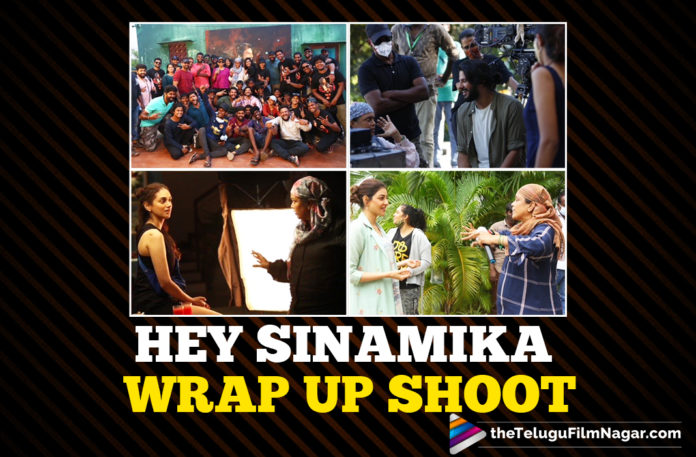 Actor Mammootty, Actress Kajal Aggarwal, Aditi Rao, Brinda Master Directorial Hey Sinamika, Dulquer Salmaan, Dulquer Salmaan Latest Updates, Hey Sinamika, Hey Sinamika Movie, Hey Sinamika Shooting, Hey Sinamika Shooting News, Hey Sinamika Updates, Kajal Aggarwal, Latest Tollywood News, Mammootty, Telugu Film News 2020, Telugu Filmnagar, Tollywood Movie Updates, Wrap Up Shoot Of Brinda Master Directorial Hey Sinamika