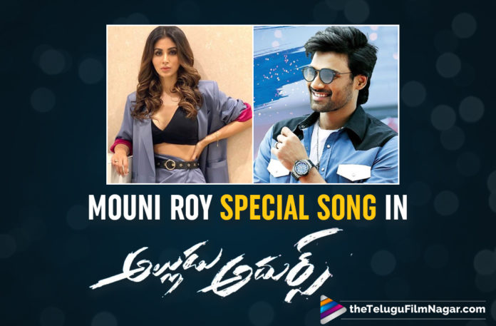 Alludu Adhurs, Alludu Adhurs Movie, Alludu Adhurs Telugu Movie, Alludu Adhurs To Release For Sankranthi, Anu Emmanuel, Bellamkonda Sai Sreenivas, Bellamkonda Sreenivas, Hero Bellamkonda Sreenivas, latest telugu movies news, Latest Tollywood News, Mouni Roy In Alludu Adhurs, Mouni Roy Special Song, Mouni Roy Special Song In Alludu Adhurs, Mouni Roy To Sizzle The Dance Floor With Bellamkonda Sreenivas, Telugu Film News 2020, Telugu Filmnagar, Tollywood Movie Updates