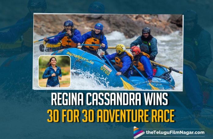 Actress Regina Cassandra, Heroine Regina Cassandra, Himalayan Adventure Race, Regina Cassandra, Regina Cassandra Latest News, Regina Cassandra Movies, Regina Cassandra Wins The Wild Warrior Himalayan Adventure Race, Telugu Film News 2020, Telugu Filmnagar, Tollywood Movie Updates, Wild Warrior Himalayan Adventure Race, Wild Warrior Himalayan Adventure Race 2020