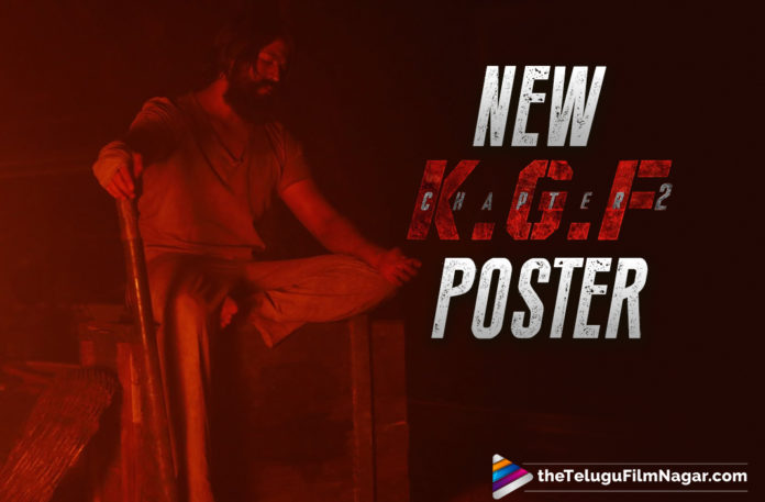 KGF: Chapter 2 – Hombale Films Release A New Picture Of Yash As Rocky Bhai Ahead Of Teaser,KGF2,KGF Actor Yash,KGF Chapter 2,Hero Yash,Sanjay Dutt,Actress Srinidhi Shetty,KGF Chapter 2 New Poster,Hombale Films,Latest Telugu Movies News,Telugu Film News 2020,Telugu Filmnagar,Tollywood Movie Updates,KGF 2,KGF 2 Movie Teaser,KGF 2 Film Teaser,KGF Chapter 2 Movie Teaser,New KGF 2 Poster,Director Prashanth Neel,#KGFChapter2,KGF 2 Poster,KGF: Chapter 2 Will Be Released On January 8 At 10:18am,KGF 2 Teaser On Yash Birthday