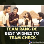 Keerthy Suresh And Team Rang De Convey Best Wishes To Nithiin For The Release Of Check,Telugu Filmnagar,Latest Telugu Movies News,Telugu Film News 2021,Tollywood Movie Updates,Latest Tollywood News,Keerthy Suresh,Actress Keerthy Suresh,Heroine Keerthy Suresh,Rang De,Rang De Movie,Rang De Telugu Movie,Check,Check Movie,Check Telugu Movie,Check Movie Release,Nithiin,Actor Nithiin,Hero Nithiin,Nithiin Check,Nithiin Check Movie Updates,Check Movie Latest News,Team Rang De Convey Best Wishes To Nithiin,Keerthy Suresh Convey Best Wishes To Nithiin,Team Rang De Convey Best Wishes To Team Check,Team Rang De Best Wishes To Team Check,Keerthy Suresh Best Wishes To Team Check For Release,Vennela Kishore,Rang De Team Best Wishes To Nithiin,Chandrasekhar Yeleti,Director Venky Atluri