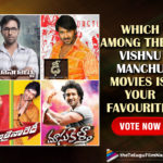 Which Among These Vishnu Manchu Movies Is Your Favourite: Vote Now,Mosagallu,Dhee,Eedo Rakam Aado Rakam,Doosukeltha,Pandavulu Pandavulu Tummeda,Achari America Yatra,Denikaina Ready,Anukshanam,Dynamite,Voter,Telugu Filmnagar,Telugu Film News 2021,Tollywood Movie Updates,Latest Tollywood News,Which Is Your Favourite Movie of Vishnu Manchu,Favourite Movie of Vishnu Manchu,Favourite Movie of Vishnu Manchu Vote Now,Vishnu Manchu Latest News,Vishnu Manchu Upcoming Movie,Vishnu Manchu Next Movie,Vishnu Manchu Latest Film Updates,Vishnu Manchu New Movie Details,Vishnu Manchu Movies,Vishnu Manchu Movies List,Vishnu Manchu Best Movies List,Vishnu Manchu Top Movies List,Hero Vishnu Manchu Best Movies List,Vishnu Manchu Top Movies List,Vishnu Manchu Poll,Hero Vishnu Manchu Movies,Latest And Upcoming Films Of Vishnu Manchu