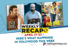 Weekly Recap April 17-23: Here Is What Happened In Tollywood This Week,Telugu Filmnagar,Latest Telugu Movies News,Telugu Film News 2021,Tollywood Movie Updates,Latest Tollywood News,Here's What Happened In Tollywood This Week,Important Tollywood News For This Week,Important Tollywood Updates,TFN Weekly Recap,TFN Recap,Tollywood Movie Updates This Week,Weekly Recap 17-23,Weekly Recap April 17-23,Telugu Movie Updates This Week,Tollywood Film Updates This Week,Telugu Film Updates,Actor Vivekh’s Demise,Massive Set For Shyam Singha Roy,Om Raut On Adipurush,Gully Rowder Teaser,Radhe Shyam,Khiladi And Ghani Shooting Halted,Nazriya Fahadh Begins Shooting For Ante Sundariniki,Badri,Darling,Sarrainodu,Bharat Ane Nenu,Komaram Bheem Teaser,Dulquer Salmaan As Lieutenant Ram,Wild Dog Streaming On Netflix,Tollywood News,Telugu Film News,#WeeklyRecap