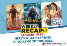 Week Tour Of Tollywood From TFN January 17-22,Latest Telugu Movies News,Tollywood Movie Updates,Latest Tollywood Updates,Latest Telugu Movie Updates 2022,Latest Telugu Movies 2022,Week Tour Of Tollywood January 17-22,January 2022 Telugu Movies,Upcoming Telugu Movies 2022,Tollywood Updates This Week,Week Tour Of Tollywood From TFN,Akhanda,Akhanda Movie,Akhanda Telugu Movie,Akhanda Full Movie,Shyam Singha Roy,Nani,Balakrishna,Acharya,Acharya Movie,Chiranjeevi,Acharya Release Date,Akhanda 50 Days Jathara,Good Luck Sakhi,Keerthy Suresh,Good Luck Sakhi Release Date,Laal Singh Chaddha,Ravanasura,Ravanasura Movie,Ravi Teja Ravanasura,Ravanasura Telugu Movie,Dil Raju,Selfish,Naga Shaurya,Krishna Vrinda Vihari,NS22,Mahesh Babu,Dhanush,Updates From Tollywood This Week,Weekly Recap January 17-January 22,Here Is What Happened In Tollywood This Week,New Tollywood Movies,New Telugu Movies,Latest Tollywood News,Tollywood News Latest,Telugu News,Tollywood Latest Updates,Latest Telugu Movie News,Latest Telugu Movie Updates,Latest Telugu Cinema News,Tollywood News,Telugu Movie News,Latest Telugu Cinema,Telugu Cinema News,TFN Weekly Recap,Weekly Recap January 17-22,Telugu Film Updates,Tollywood Latest Film Updates,Tollywood Updates,Latest 2022 Telugu Movie,Telugu Filmnagar,Telugu Film News 2022,Latest 2022 Telugu Movie Updates,January 2022 Movie Releases,Weekly Recap,Tollywood Weekly Roundup,#Ravanasura,#GoodLuckSakhi,#ShyamSinghaRoy,#Acharya,#WeeklyRecap
