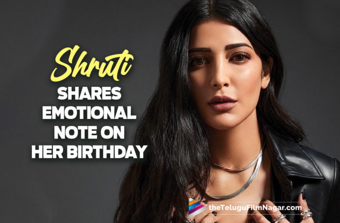 Shruti Haasan’s Emotional Note With Signature Pic On Her Birthday,Telugu Filmnagar,Latest Telugu Movies News,Telugu Film News 2022,Latest Tollywood Updates,Salaar,Salaar Movie,Salaar Telugu Movie,Shruti Haasan As Aadya In Salaar,Shruti Haasan As Aadya,Shruti Haasan As Aadya First Look,Shruti Haasan First Look From Salaar,Shruti Haasan,Shruti Haasan Movies,Shruti Haasan New Movie,Shruti Haasan Latest Movie,Shruti Haasan Upcoming Movies,Shruti Haasan Next Movie,Shruti Haasan Next Projects,Shruti Haasan Latest Projects,Shruti Haasan New Projects,Shruti Haasan Upcoming Projects,Shruti Haasan New Movie Update,Shruti Haasan Latest Movie Update,Shruti Haasan Latest Film Updates,Shruti Haasan Latest News,Shruti Haasan Photos,Shruti Haasan Pics,Shruti Haasan Pictures,Shruti Haasan Images,Shruti Haasan Latest Photo,Shruti Haasan Latest Picture,Shruti Haasan Latest Pic,Shruti Haasan New Post,Shruti Haasan Latest Post,Shruti Haasan Instagram,Shruti Haasan Instagram Photos,Shruti Haasan Latest Instagram Photo,Shruti Haasan Emotional Note,Shruti Haasan Latest Photo Gallery,Shruti Haasan New Photo,Shruti Haasan New Pic,Shruti Haasan Note,Shruti Haasan On Her Birthday,Shruti Haasan Turns 36,On Her 36th Birthday,On Shruti Haasan's 36th Birthday,Shruti Haasan 36th Birthday,Happy Birthday Shruti Haasan,HBD Shruti Haasan,NBK107,NBK107 Movie,Shruti Haasan Emotional Note On Her Birthday,#HappyBirthdayShrutiHaasan,#HBDShrutiHaasan,#ShrutiHaasan