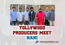 Tollywood Producers Meet Nani And Wish Him On His Birthday,Nani Family,Shyam Singha Roy,Natural Star,Natural Star Nani,Nani,Actor Nani,Hero Nani,Nani’s Birthday,Nani,Nani Birthday Special,Nani Movies,Nani New Movie,Nani Latest Movie,Nani Upcoming Movies,Happy Birday Nani,HBD Nani,Nani Best Performance,Nani Best Dialogues,Nani Movies List,Nani Best Movie List,Nani 38th Birthday,Nani Turns 38,Best Of Nani,Actor Nani Movies,Nani Latest News,Nani Updates,Nani's Birthday Special,Ante Sundaraniki Glimpse,Ante Sundaraniki Barthhday Homam,Ante Sundaraniki,Ante Sundaraniki Movie,Nani Best Films,Nani Best Movie,Nani Best Movies,Best Films Of Nani,Best Movies Of Nani,Nani Dasara,Nani Latest Film Updates,Tollywood Producers Meet Nani,Tollywood Producers Meet Natural Star Nani,Tollywood Producers,TFI Producers Meet Nani,Shyam Singha Roy Movie,Shyam Singha Roy Full Movie,Shyam Singha Roy Telugu Full Movie,Nani Shyam Singha Roy,Dasara,Venkat S Boyanapalli,Niharika Entertainment,Sudhakar Cherukuri,SVL Cinemas,Sahu Garapati,Harish Peddi,Shine Screens,Abhishek Agarwal,Abhishek Agarwal Arts,Sivalenka Krishna Prasad,Sridevi Movies,Tollywood Producers Wish Nani On His Birthday,Tollywood Producers Birthday Wishes To Nani,Producers Meet And Wish Nani A Happy Birthday,Producers Pay A Surprise Visit To Nani On His Birthday,Tollywood Producers Birthday Wishes To Natural Star Nani,Producers Of Top Telugu Production Houses Meet Nani,#HappyBirthdayNani,#HBDNani,#SundarBarthhdayBlast