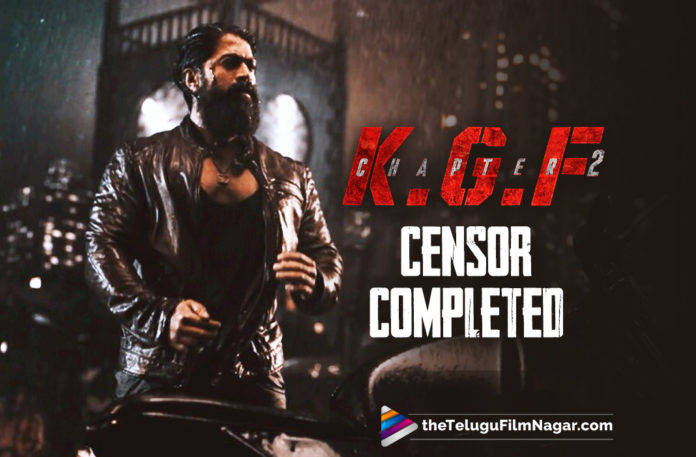 Yash Prashant Neil Combo KGF2 Censor Completed, Runtime Is,Telugu Film News 2022,Tollywood Movie Updates,Latest Tollywood Updates,Latest Film Updates,Tollywood Celebrity News, Yash Prashant Neil Combo KGF2,Prashant Neil Movie KGF2 updates,Prashant Neil KGF2 Movie Completes Censor,Pan-Indian hero Yash,Pan-Indian hero Yash Movie KGF Chapter 2 Completed Censor, Kannada version of the KGF2 film was censored,KGF2 kannada Vesrsion Completed Censor,KGF Chapter 2 kannada Version censor Completed,KGF Chapter 2 Censored U/A,KGF 2 Censored U/A Certificate, KGF Chapter 2 Movie Runtime 2hr:48mins,KGF Chapter 2 film was certified as U/A by the Censor Board,KGF:Chapter 2,KGF:Chapter 2 Movie,KGF:Chapter 2 Movie Updates,KGF:Chapter 2 Movie latest News, KGF:Chapter 2 Promotions.KGF:Chapter 2 Latest Movie Updates,KGF:Chapter 2 Promotion Updates,Yash KGF2 Movie Updates,KGF Chapter 2 movie Censor,Yash KGF Chapter 2 Movie Censor Completed, KGF Chapter 2 Latest Censor Updates,Yash,Hero yash,Actor Yash,Yash latest Movie,Yash KGF Chapter 2 Movie,Yash latest KGF2 Censor Updates,Yash Movies in 2022,KFG Chapter 2 Movie April 14th, KGF Chapter 2 Rlease date on April 14th,KGF Chapter 2 Release on 14th April 2022,Sanjay Dutt,#KGFChapter2 Censored U/A Runtime *2hr 48mins*,Sanjay Dutt Main Villan In KGF Chapter 2 Movie, KGF 2 trailer and Toofan song,KGF2 trailer has garnered over 100 million views,Raveena Tandon in Prime Minister Role,Sri Nidhi Shetty as the female lead opposite Yash,Rao Ramesh and Prakash Raj Lead Roles in KGF2 Movie, KGF Chapter 2 is set to release on April 14th in all languages,#KGFChapter2,#Yash,#PrashantNeil,#KGF2April14th