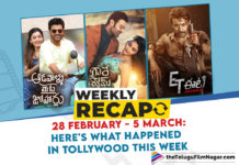 Week Tour Of Tollywood From TFN 28 February – 5 March,Week Tour Of Tollywood,Aadavallu Meeku Johaarlu Review,Evariki Thalavanchadu,ET Trailer,Sebastian PC 524 Review,Sebastian PC 524,Aadavallu Meeku Johaarlu,ET Telugu Trailer,ET,Bheemla Nayak,Bheemla Nayak Hindi Trailer,Bheemla Nayak Official Hindi Trailer,Dhamaka,Ravi Teja,Ranga Ranga Vaibhavanga,Panja Vaisshnav Tej,Ghani,Ghani Movie,Varun Tej,Ramarao On Duty,Ramarao On Duty Teaser,Adipurush,Prabhas,Adipurush Release Date,Sarkaru Vaari Paata,Mahesh Babu,Bholaa Shankar,Vibe Of Bholaa,Chiranjeevi,Radhe Shyam,Radhe Shyam Movie,Radhe Shyam Movie Review,Radhe Shyam Release Trailer,Radhe Shyam Telugu Release Trailer,Radhe Shyam Pre Release Event,Latest Telugu Movies News,Tollywood Movie Updates,Latest Tollywood Updates,Latest Telugu Movie Updates 2022,Latest Telugu Movies 2022,March 2022 Telugu Movies,Upcoming Telugu Movies 2022,Week Tour Of Tollywood From TFN,New Tollywood Movies,New Telugu Movies,Latest Tollywood News,Tollywood News Latest,Telugu News,Tollywood Latest Updates,Latest Telugu Movie News,Latest Telugu Movie Updates,Latest Telugu Cinema News,Tollywood News,Telugu Movie News,Latest Telugu Cinema,Telugu Cinema News,TFN Weekly Recap,Telugu Film Updates,Tollywood Latest Film Updates,Tollywood Updates,Latest 2022 Telugu Movie,Telugu Filmnagar,Telugu Film News 2022,Latest 2022 Telugu Movie Updates,March 2022 Movie Releases,Weekly Recap,Tollywood Weekly Roundup,TFN,#WeeklyRecap,#RadheShyamOnMarch11