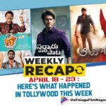 Week Tour Of Tollywood From TFN: April 18 – 23 Ft,Sarkaru Vaari Paata, Acharya And F3,Telugu Filmnagar,Latest Telugu Movies News,Telugu Film News 2022,Tollywood Movie Updates,Tollywood Latest News, Week Tour Of Tollywood,Tollywood Week Tour Updates,Tollywood Weel Tour From TFN,TFN Week Tour,Week Tour From TFn Aoril 18th - 23rd, Sarkaru Vaari Paata Movie,Sarkaru Vaari Paata New Movie Updates,Sarkaru Vaari Paata Upcoming Movie,Sarkaru Vaari Paata Title song Released,Sarkaru Vaari Paata Movie Updates, Acharya Pre Release Event,Acharya Movie Updates,Acharya Mvoie Songs Updates,Chiranjeevi and Ram Charan multi Starrer Movie Acharya, Venaktesh and Varun Tej F3 Movie Updates,F3 Movie Updates,F3 Movie Latest Updates,F3 Movie Releawe Date fixed