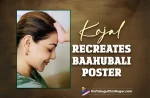 Kajal Aggarwal And Her Son Neil Kitchlu Recreate Baahubali Poster,Telugu Filmnagar,Latest Telugu Movies News,Telugu Film News 2022,Tollywood Movie Updates,Tollywood Latest,Kajal Aggarwal,Actress Kajal Aggarwal,Kajal Aggarwal and Her Son Neil Kitchlu,Kajal Aggarwal and Son Kitchlu Recreate Baahubali Poster Kajal Aggarwal Recreates Baahubali Poster with Son Neli Kitchlu,Kajal Aggarwal Upcoming Movies,Kajal Aggarwal and Son Neil Kitchlu Baahubali Poster