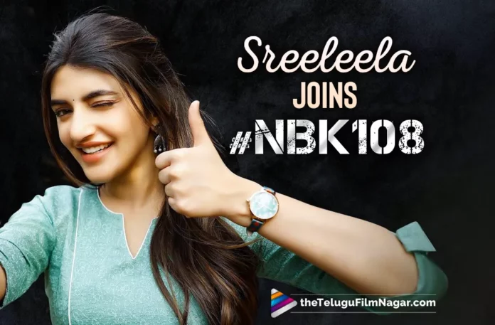 Sreeleela Joins The Shoot For Nandamuri Balakrishna’s NBK108,Sreeleela Joins NBK108,Actress Sree Leela,Sree Leela,Telugu Filmnagar,Latest Telugu Movies News,Telugu Film News 2023,Tollywood Movie Updates,Latest Tollywood Updates,Actress Sree Leela Joins In NBK 108,Sree Leela In NBK 108,Sree Leela In NBK 108 Movie,NBK 108 Movie,NBK 108,NBK 108 Telugu Movie,NBK 108 Movie Update,Sree Leela,Sree Leela Movies,Sree Leela New Movie,Sree Leela Latest Movie,Sree Leela Latest News,Sree Leela Upcoming Movies,Nandamuri Balakrishna,Balakrishna,Balakrishna Movies,Sree Leela In Balakrishna NBK 108 Movie,Sreeleela Joins NBK 108 Shoot,NBK 108 Shoot,NBK 108 Movie Shooting,NBK 108 Movie Shooting Update,NBK 108 Latest Update,NBK 108 Movie Cast