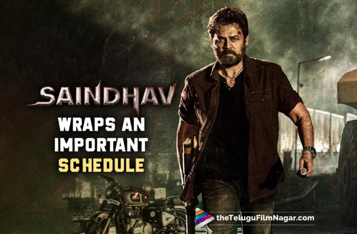 Venkatesh’s Saindhav Wraps An Important Schedule