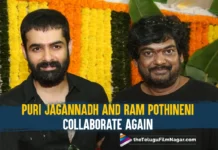 Blockbuster Duo Puri Jagannadh And Ram Pothineni Collaborate Again