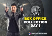SPY Telugu Movie Box Office Collection Day-1