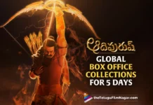 Adipurush Global Box Office Collections For 5 Days