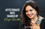 Affectionate Note Shared By Singer Sunitha On First Look Of Sarkaru Naukari