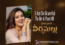 I Am So Grateful To Be A Part Of Hari Hara Veera Mallu: Nidhhi Agerwal