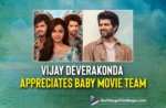 Vijay Deverakonda Appreciates Baby Movie Team At The Premiere