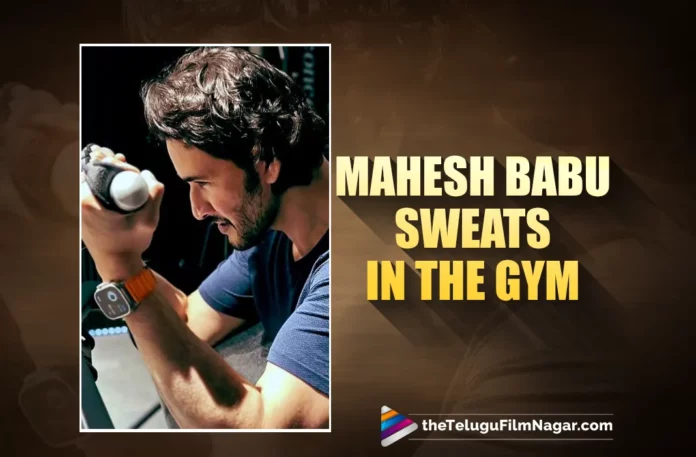 Mahesh Babu Sweats In The Gym With An Arm Workout