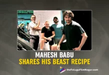 Mahesh Babu shares his Beast Recipe