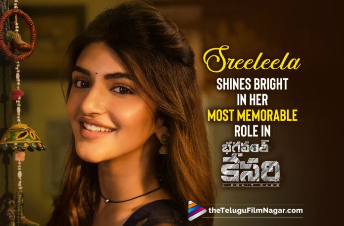 Sreeleela Shines Bright in Her Most Memorable Role in Bhagavanth Kesari