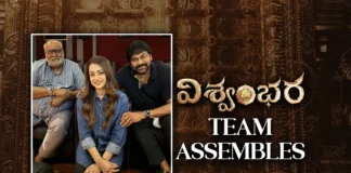Vishwambhara-musical sittings-Trisha-Chiranjeevi-MM Keeravani