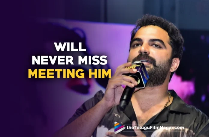 Vishwak Sen about Jr NTR