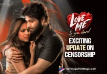 Love Me If You Dare Censor formalities