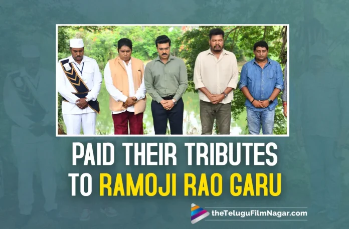 Ram Charan Tributes to Ramoji Rao Garu