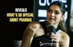Deepika Padukone about Prabhas- Prabhas feeding