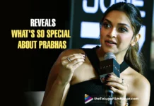 Deepika Padukone about Prabhas- Prabhas feeding