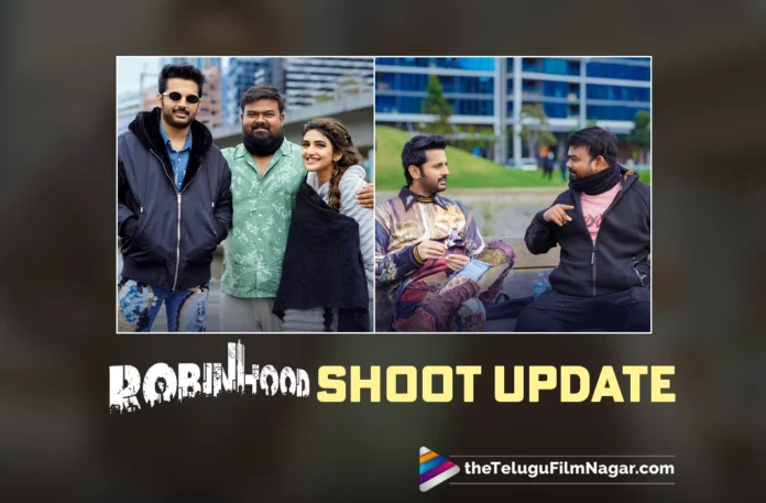 Robinhood: Nithiin Sreeleela's film nears wrap-up,Telugu Filmnagar,Latest Telugu Movies News,Latest Tollywood Updates,Telugu Film News 2024,Tollywood Movie Updates,Latest Tollywood Movie Updates,Telugu Cinema News 2024,Robinhood Shooting,Robinhood Movie Shooting,Robinhood Shooting Updates,Robinhood Movie Shooting Updates,Robinhood Shoot,Robinhood,Robinhood Movie,Robinhood Telugu Movie,Nithiin Robinhood Movie,Nithiin,Sreeleela,Robinhood Shoot Update