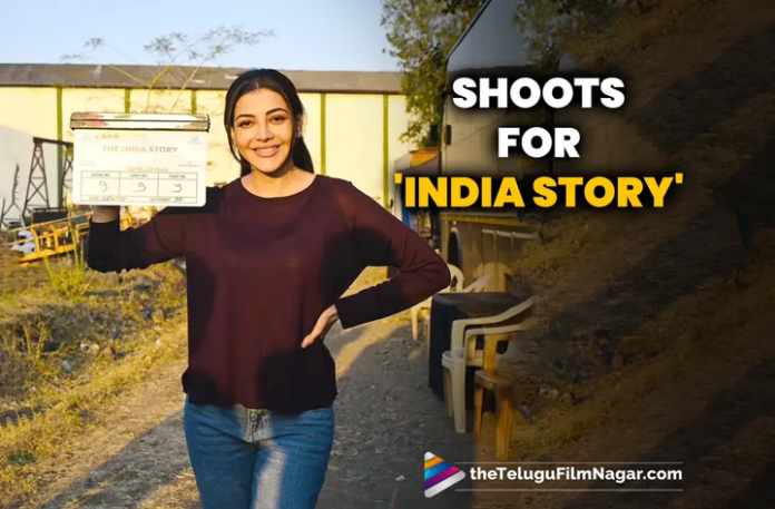 Kajal Aggarwal starts shooting for The India Story,Telugu Filmnagar,Latest Telugu Movies News,Latest Tollywood Updates,Telugu Film News 2025,Tollywood Movie Updates,Latest Tollywood Movie Updates,Telugu Cinema News 2025,Kajal Aggarwal kicks off first shooting schedule,Kajal Aggarwal Begins First Shooting Schedule,Kajal Aggarwal Begins First Shooting Schedule Of the India Story,Kajal Aggarwal Shooting,Kajal Aggarwal Shooting Updates,Kajal Aggarwal Shooting Starts For The India Story,Kajal Aggarwal,The India Story,The India Story Movie,The India Story Shooting Updates