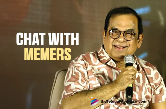 Brahmanandam shares insights ahead of Brahma Anandam release,Telugu Filmnagar,Latest Telugu Movies News,Latest Tollywood Updates,Telugu Film News 2025,Tollywood Movie Updates,Latest Tollywood Movie Updates,Telugu Cinema News 2025,Brahmanandam Chat With Memers,Brahmanandam,Brahmanandam Upcoming Movies,Brahmanandam About His CHaracters,Brahmanandam About His Movies,Brahmanandam About Rangamarthanda Movie,Brahmanandam Movie,Brahmanandam Movie Updates