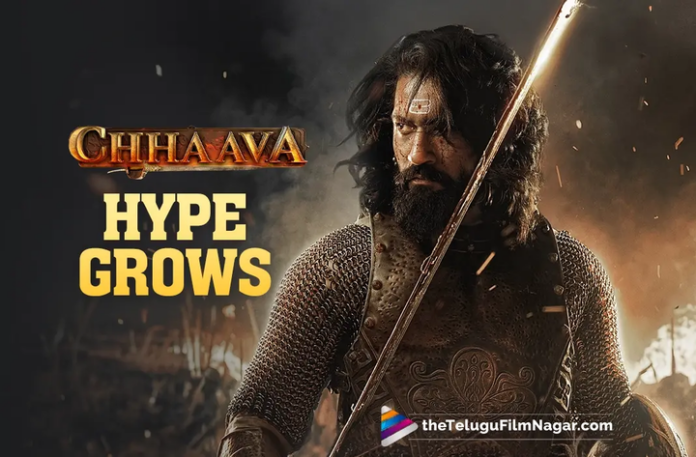 Hype around Hindi film Chhaava grows day after day,Telugu Filmnagar,Latest Telugu Movies News,Latest Tollywood Updates,Telugu Film News 2025,Tollywood Movie Updates,Latest Tollywood Movie Updates,Telugu Cinema News 2025,Chhaava Hype,Chhaava Hype Grows,Chhaava,Chhaava Movie,Chhaava Hindi Movie,Vicky Kaushal Chhaava movie,Chhaava box office success,Vicky Kaushal Chhatrapati Sambhaji Maharaj,Audience emotional response Chhaava,Chhaava movie audience reactions,Vicky Kaushal,Rashmika Mandanna