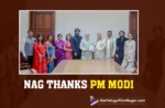 Akkineni family gift PM Modi a book on ANR,Latest Telugu Movies News,Latest Tollywood Movie Updates,Latest Tollywood Updates,Telugu Cinema News 2025,Telugu Film News 2025,Telugu Filmnagar,Tollywood Movie Updates,Akkineni Nageswara Rao biography,PM Modi and Akkineni family,Akkineni Nageswara Rao legacy,Indian cinema tribute to ANR,Akkineni family meeting PM Modi,Nagarjuna Gifts PM Narendra Modi,Nagarjuna Meets Narendra Modi,Nagarjuna meets PM Narendra Modi,Nagarjuna Thanks To PM Narendra Modi,Akkineni family gift PM Modi,Nagarjuna,Nagarjuna Family,PM Narendra Modi