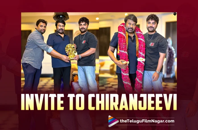 Vishwak Sen Sahu Garapati call on Chiranjeevi to invite him for Laila event,Telugu Filmnagar,Latest Telugu Movies News,Latest Tollywood Updates,Telugu Film News 2025,Tollywood Movie Updates,Latest Tollywood Movie Updates,Telugu Cinema News 2025,Laila Pre Release Event,Laila Movie Pre Release Event,Laila Event,Laila,Laila Movie,Laila Telugu Movie,Vishwak Sen Laila Movie,Vishwak Sen,Laila Pre Release Event Chief Guest,Vishwak Sen To Invite Chiranjeevi For Laila Pre Release Event,Sahu Garapati To Invite Chiranjeevi For Laila Pre Release Event,Vishwak Sen,Sahu Garapati,Chiranjeevi,Vishwak Sen Invites Chiranjeevi For Laila Event