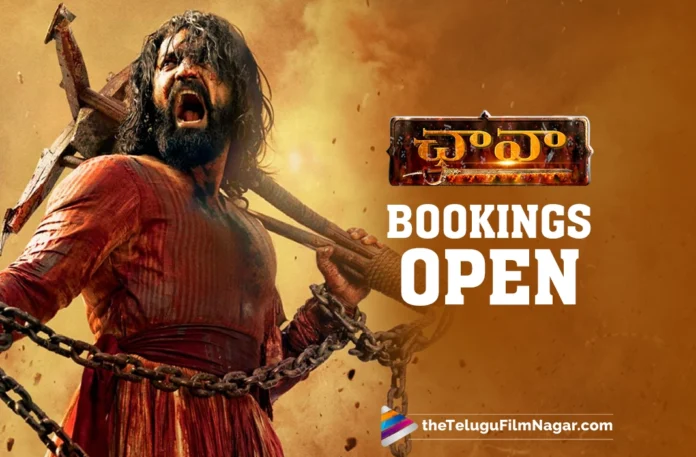 Chhaava: Bookings open now!,Telugu Filmnagar,Latest Telugu Movies News,Latest Tollywood Updates,Telugu Film News 2025,Tollywood Movie Updates,Latest Tollywood Movie Updates,Telugu Cinema News 2025,Chhaava Bookings,Chhaava Movie Bookings,Chhaava Movie Bookings Opened,Chhaava,Chhaava Movie,Chhaava Telugu Movie,Chhaava Bookings Open,Chhaava Telugu Bookings,Chhaava Telugu Movie Bookings,Vicky Kaushal,Rashmika Mandanna