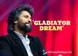 Had a Gladiator dream in mind Natural Star Nani